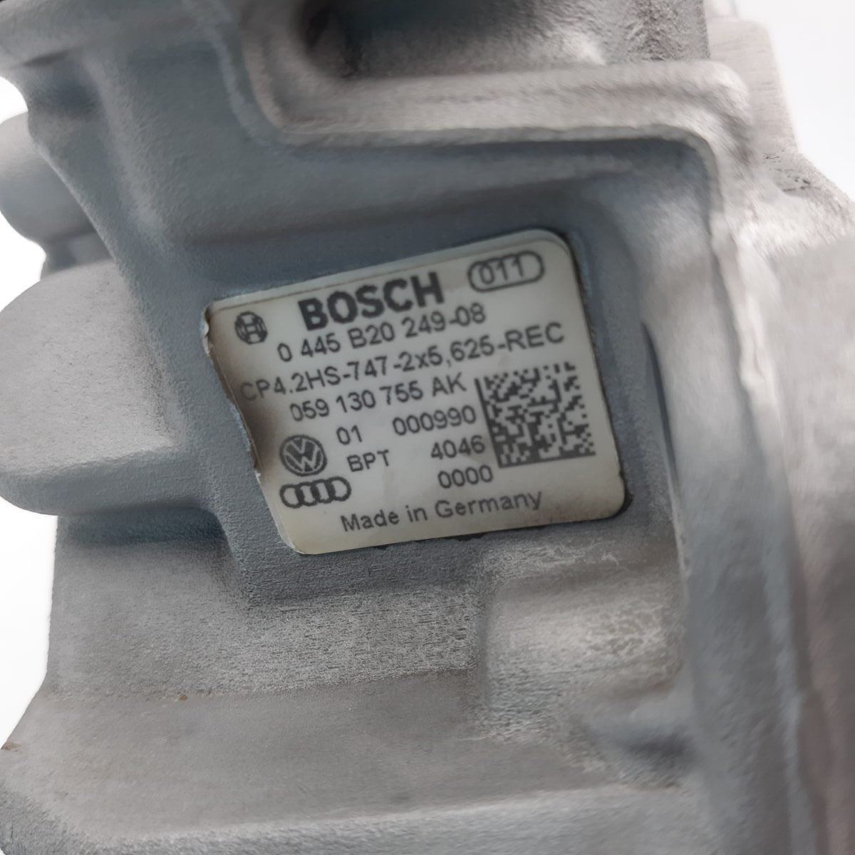 Remanufactured fuel injection pump 0445010632, 059130755AK, 0445 B20 249-08 AUDI VW PORSHE