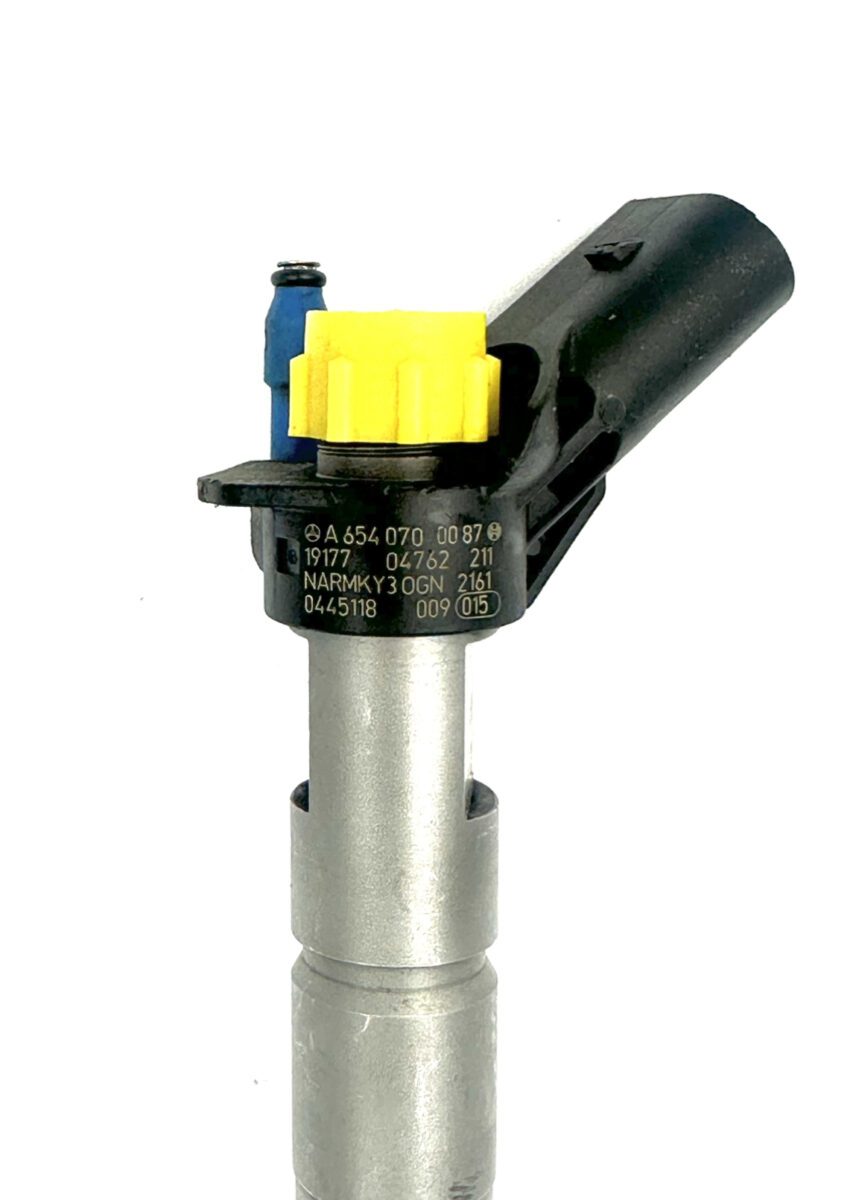 Remanufactured injector Bosch 0445118009, A6540700087 MERCEDES