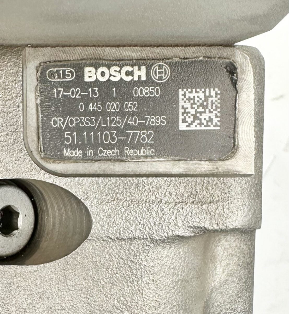 Remanufactured fuel injection pump 0445020052 MAN