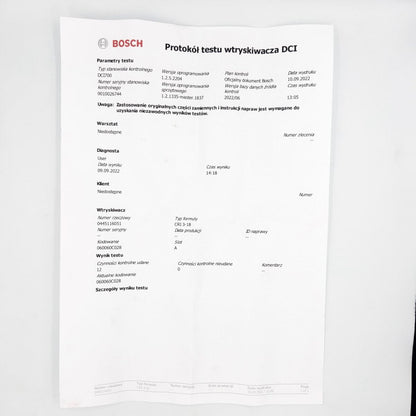 Remanufactured injector 0445116051, CH2Q-9K546-AA CITROEN