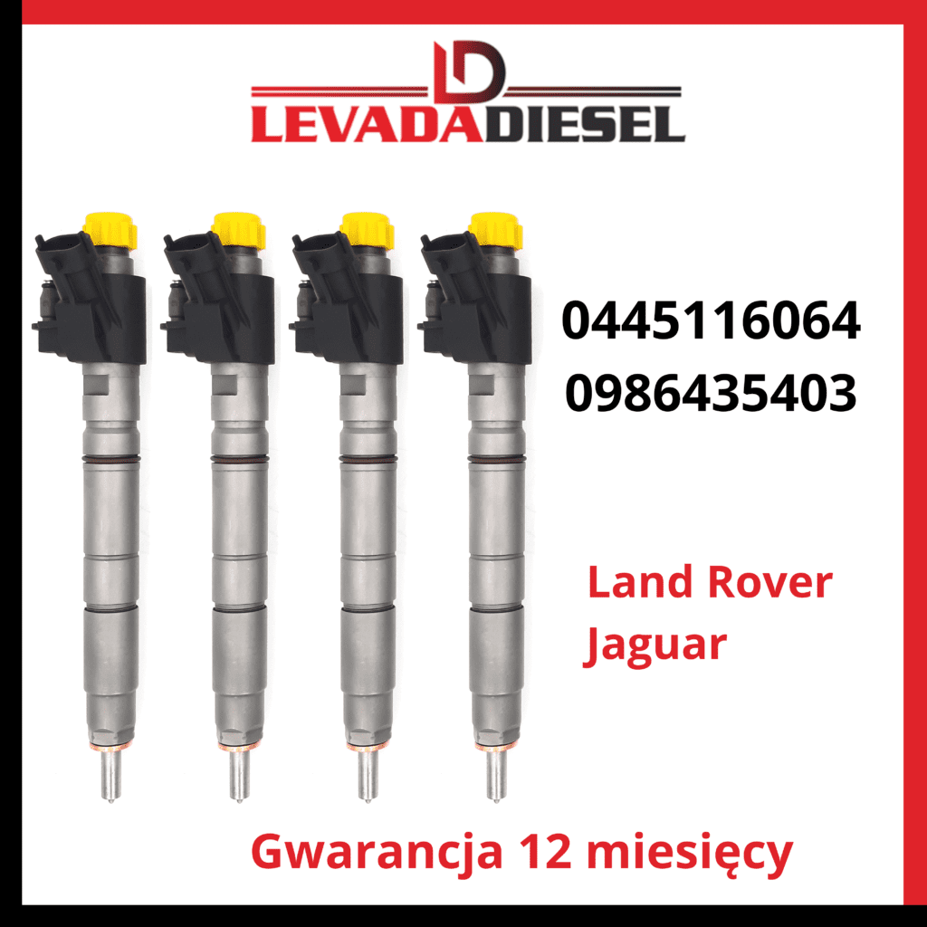 Remanufactured injector 0445116064, 0986435403 LAND ROVER JAGUAR