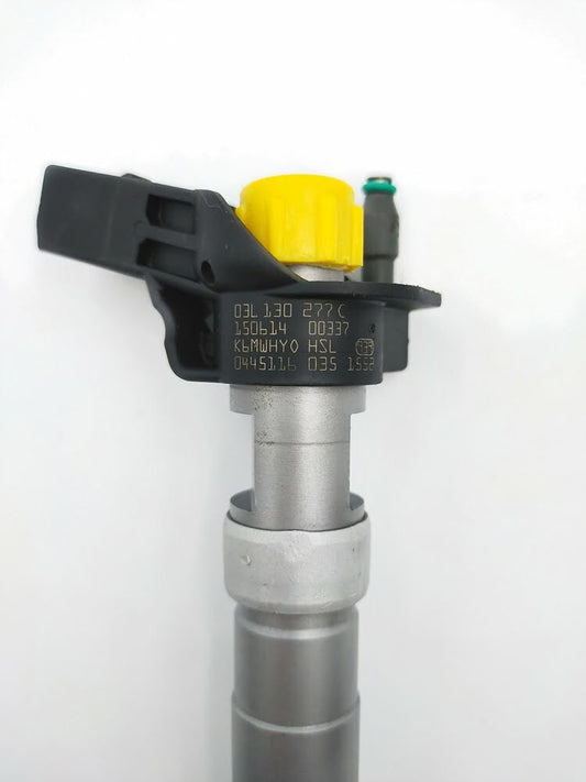 Remanufactured injector Bosch 0445116035, 03L130277C VOLKSWAGEN