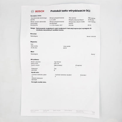 Remanufactured injector 0445117035, A6510702987 MERCEDES