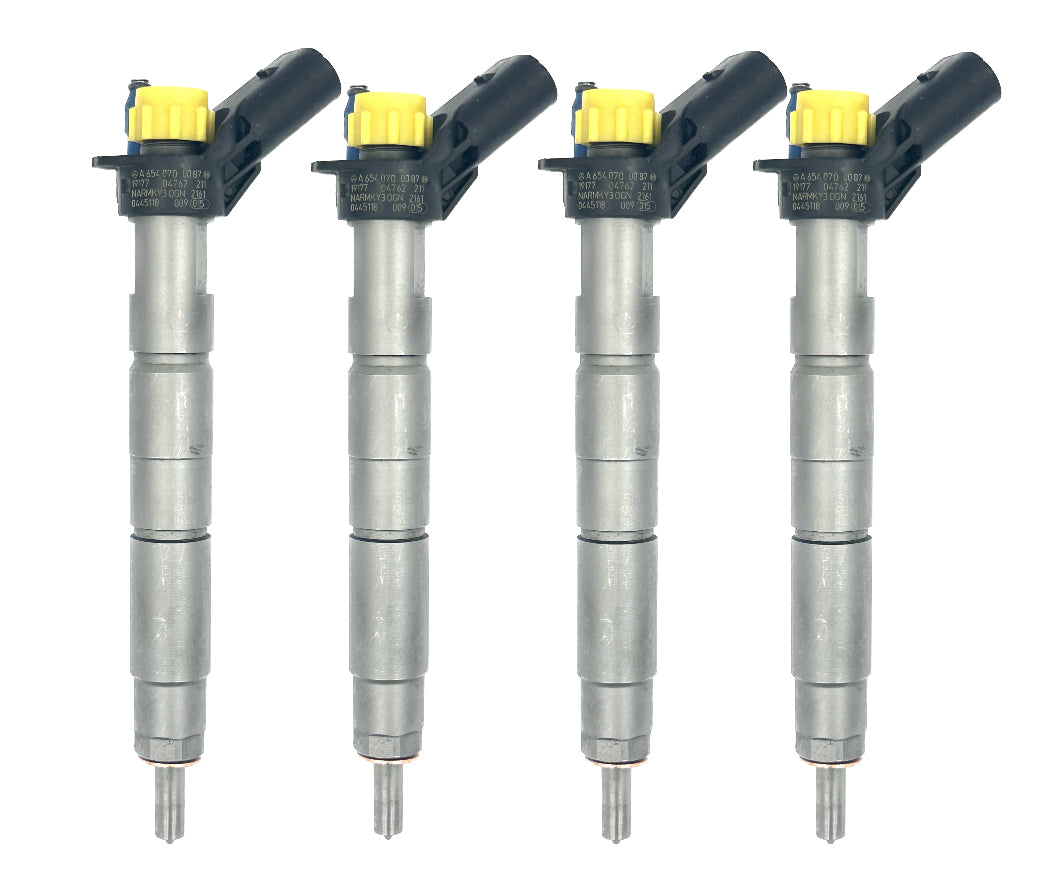 Remanufactured injector Bosch 0445118009, A6540700087 MERCEDES