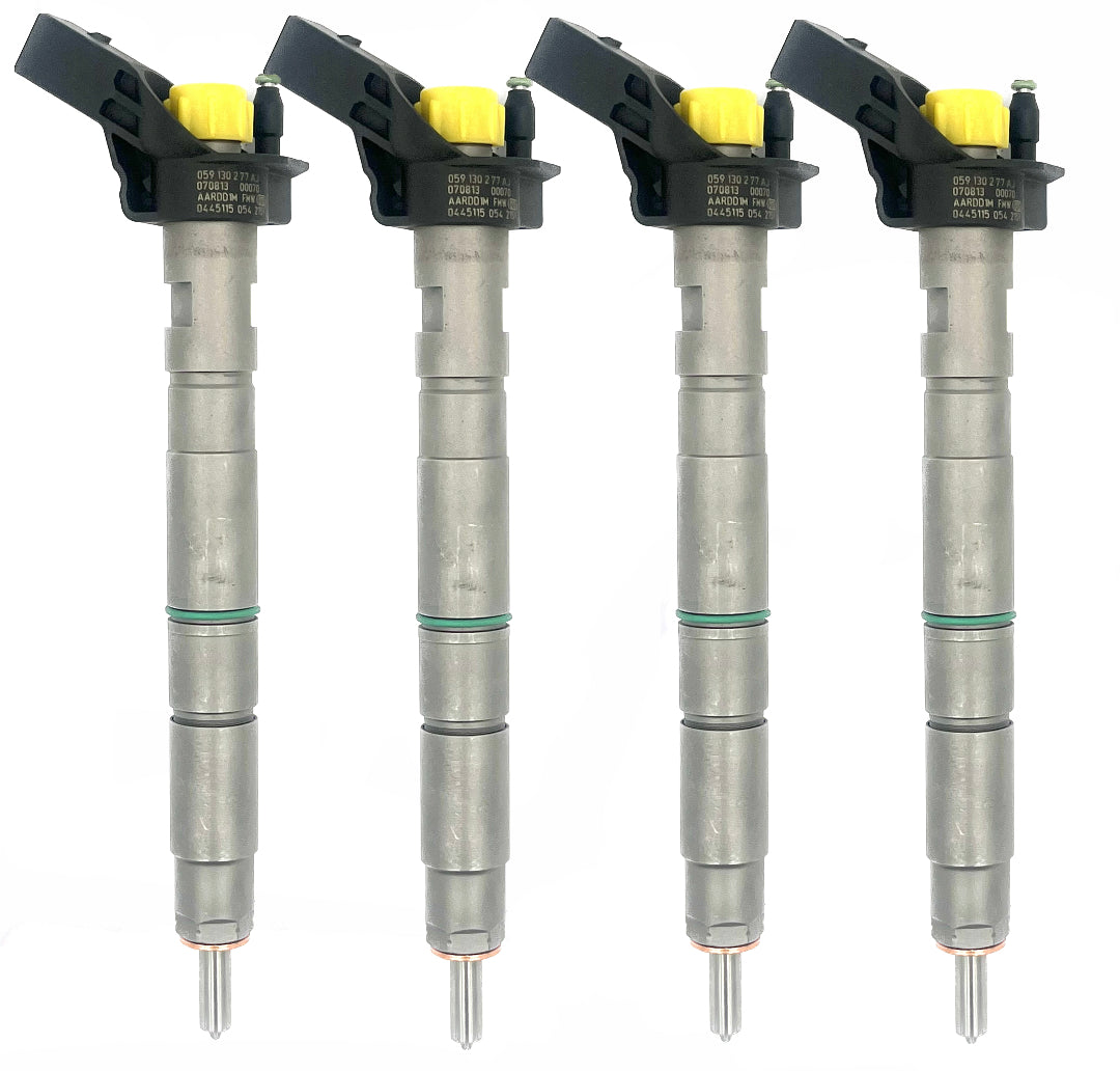 Remanufactured injector Bosch 0445115054, 059130277AJ AUDI