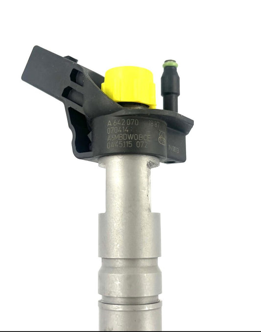 Remanufactured injector Bosch 0445115072, A6420701887 MERCEDES-BENZ