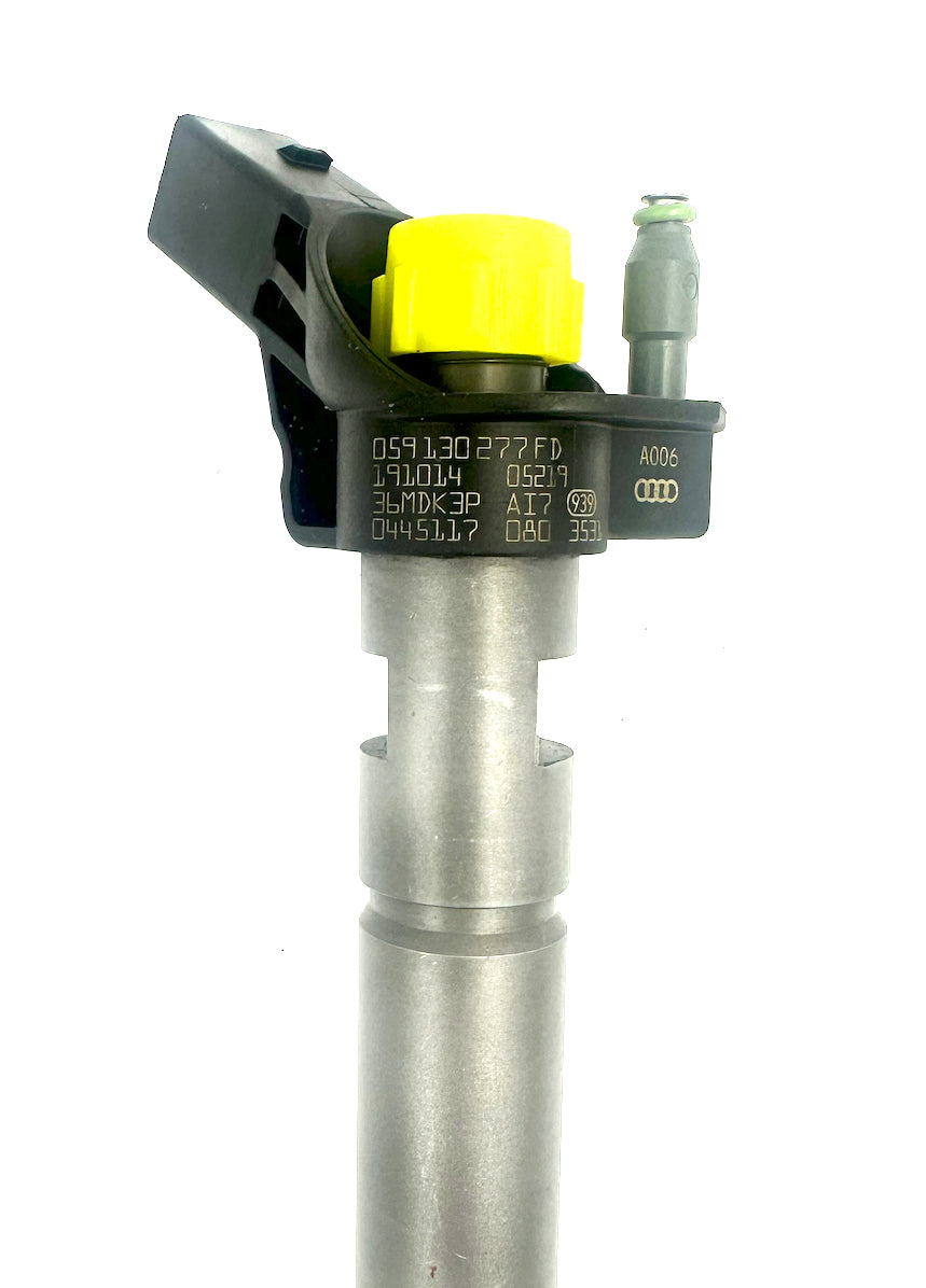 Remanufactured injector Bosch 0445117080, 059130277FD, 059130277EP AUDI