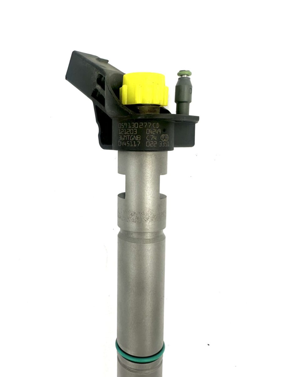 Remanufactured injector 0445117022, 0445117076, 059130277CD, 059130277EJ Audi VW